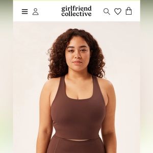 Girlfriend Collective racerback bra